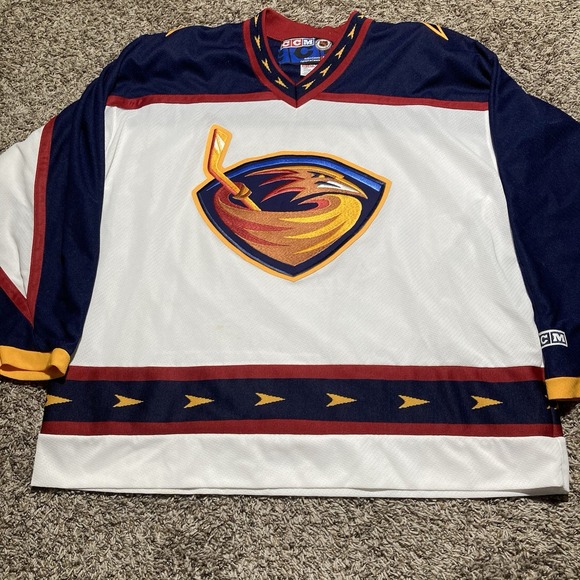 CCM Other - Atlanta Thrashers Hockey Jersey Mens 2XL White CCM Vintage NHL